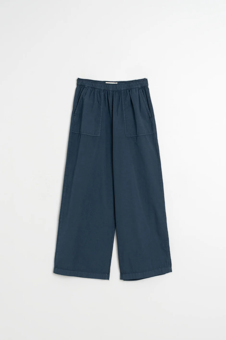 INDI AND COLD NAVY COTTON TROUSER - White Bicycle