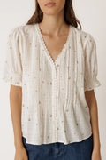 INDI AND COLD ROMANTIC BLOUSE - White Bicycle