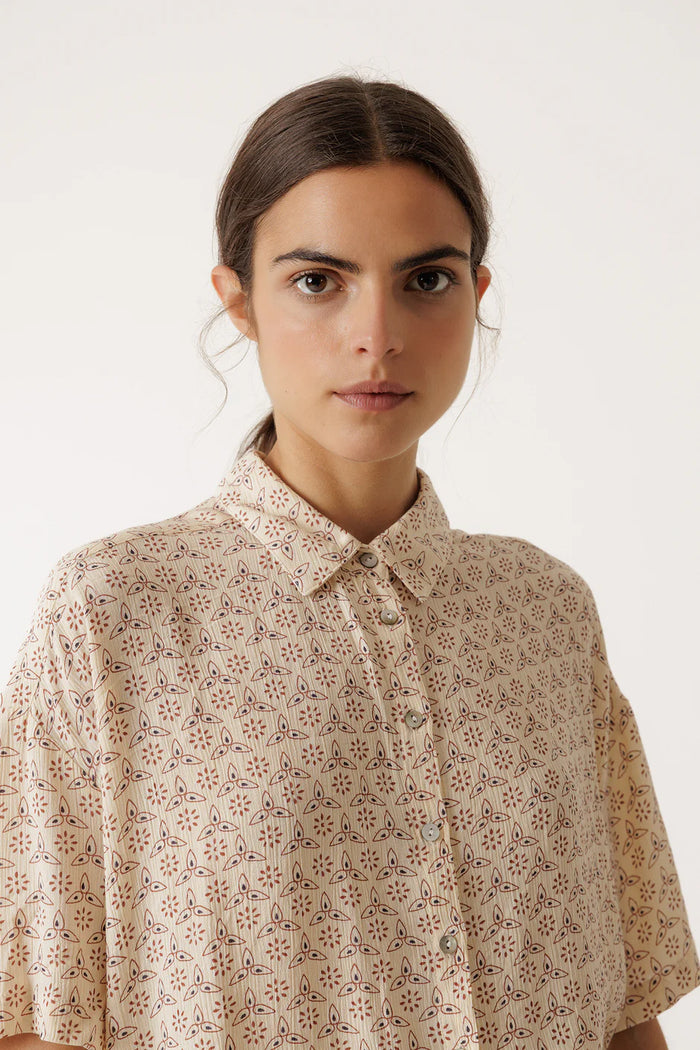 INDI AND COLD PATTERN SHIRT