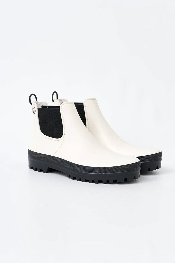 TANTA OFF WHITE KROPLA BOOTS