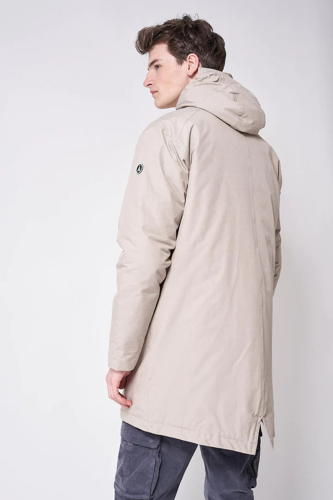 TANTA MENS BINGU STONE GREY COAT